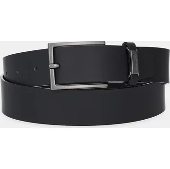 Opasek Kožený pásek HUGO Gabriel_Sz35 50537036 černá 99A, vel. 105