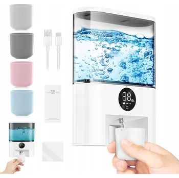 Dávkovač mýdla BEZDOTYKOVÝ DÁVKOVAČ ÚSTNÍ VODY 500ML, MONTÁŽ NA ZEĎ