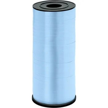 Stuha Stuha na balónky, pastelově modrá (5 mm * 92 m)