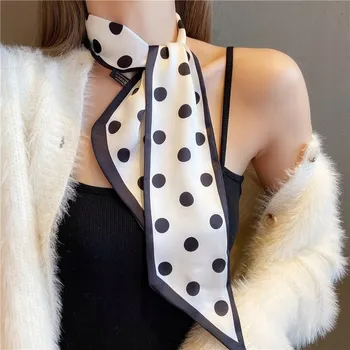 Šála ŠÁLA s potiskem dámská dlouhá elegantní KNIFE, ŠÁLA jako kravata