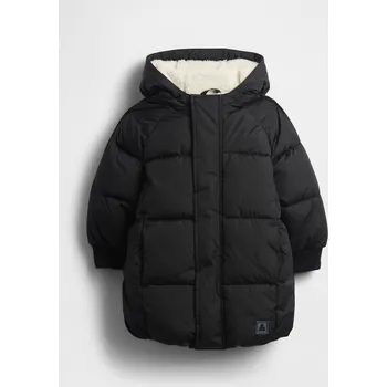 Dámský kabát GAP Baby prošívaný zateplený kabát Heavyweight - Kluci GAP černá | bílá 3464015