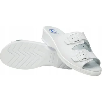 Dámské pantofle Pantofle Medibut bílé 39