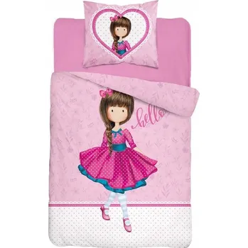 Povlečení Sada povlečení Detexpol 140 x 200 cm růžová