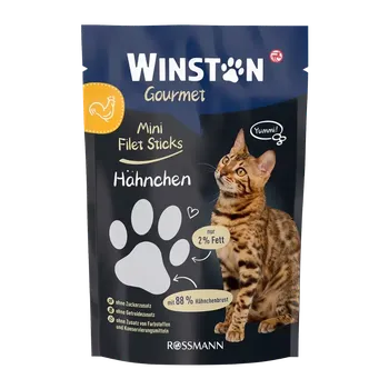 Pamlsek pro kočku Winston Pochoutka pro kočky Kuřecí filety 50 g