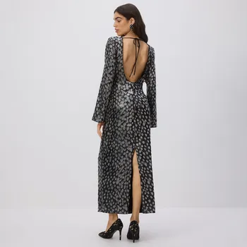 Dámské šaty Reserved - Flitrové šaty - černý - TE780-99X - TE780-99X-S