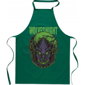 Kuchyňská zástěra Kuchyňská Zástěra Vlkodlak Dárek pro Kuchaře Módní Potisk