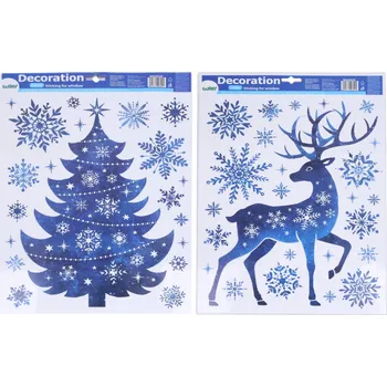 wiky Dekorace okenní 41x29 cm VÁNOCE