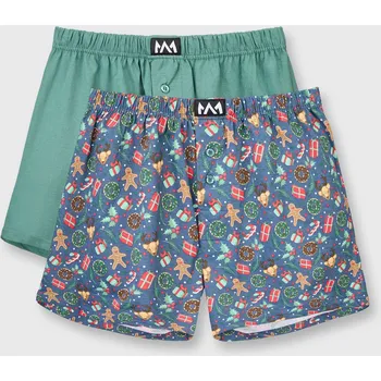 Trenýrky 2PACK Bavlněné trenýrky Sweet Christmas