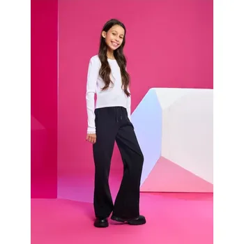 Sinsay - Kalhoty flare - černá - 323GW-99X - 323GW-99X-164