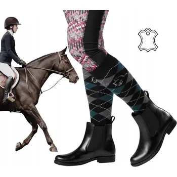 Jezdecká obuv Jezdecké boty Rusttler Ardena vel. 41