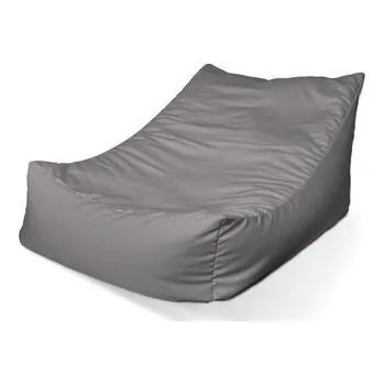 Sedací pytel Sedací vak Lounge Šedá: 120 x 100 x 80 cm (cs, Sablio)
