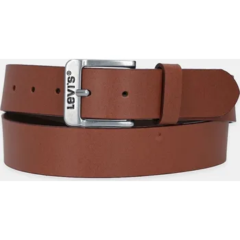 Opasek Kožený pásek Levi's 38016.0123 hnědá 88X, vel. 120