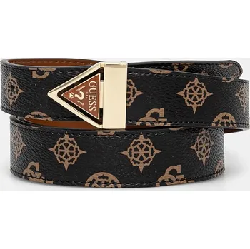 Opasek Oboustranný pásek Guess DORYS dámský, hnědá barva, BW9211 P5130 BW9211.P5130 89A, vel. S