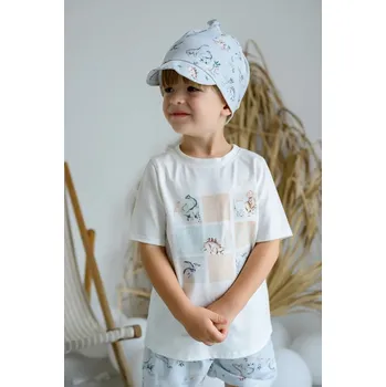 Šátek Dětský šátek Jamiks JOHANNES modrá barva, JLH119 JOHANNES.Na.gl.JLH119.K 50X, vel. 42