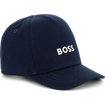 Kšiltovka Dětská bavlněná kšiltovka BOSS J51693 námořnická modř 59X, vel. 50