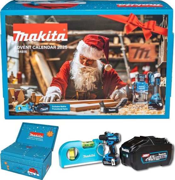 Makita P-84816 Adventní kalendář s nářadím Christmas 2025