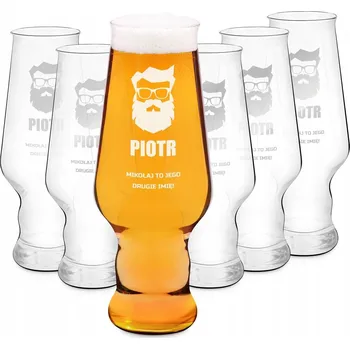 Sklenice Pivní krýgle Murrano 400 ml 6 ks