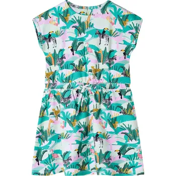 Dívčí šaty Šaty dětské, světle mátové, velikost 140