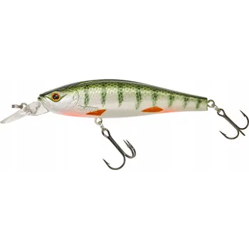 Umělá nástraha Wobler Gunki Gamera 90F - Okoun Zelený