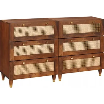 Komoda Komoda VidaXL 60 x 33,5 x 75 cm, odstíny hnědé