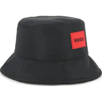 Klobouk Dětský oboustranný klobouk HUGO černá barva, G00549 G00549.54.56 99X, vel. 56