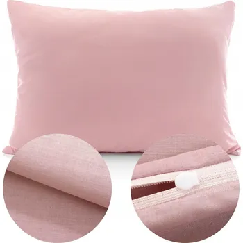 Povlečení POVLEČENÍ NA POLŠTÁŘ 50x70 BAVLNĚNÉ na zip, dekorační Ola