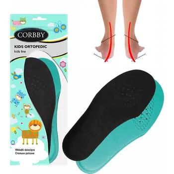 Vložka do bot Ortopedické profilované vložky do bot pro děti Corbby Kids, velikost 23-25