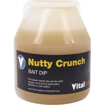 Návnadové aroma Dip Vitalbaits Nutty Crunch 250ml