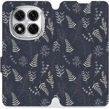 Pouzdro na mobilní telefon Flipové pouzdro Mobiwear - Xiaomi Redmi Note 14 Pro 5G - VP15S Kapradiny - VÝPRODEJ (Knížkové flip pouzdro, obal, kryt na mobil Xiaomi Redmi Note 14 Pro 5G - VP15S Kapradiny, materiál Umělá kůže + TPU - ochrana 360°, stojánek, silikonová vanička, magnetic