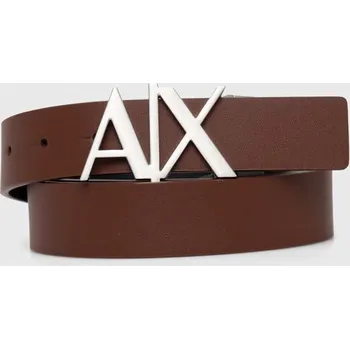 Opasek Kožený pásek Armani Exchange 951017.CC505 hnědá 89A, vel. 95