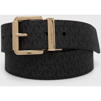 Opasek Oboustranný pásek MICHAEL Michael Kors dámský, černá barva 559030 99A, vel. S