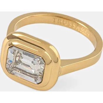 Šperk Prstýnek Trussardi T-DESIGN TJAXA290 zlatá GLD, vel. 12