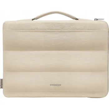 brašna na notebook INNOSTYLE DÁMSKÁ TAŠKA NA NOTEBOOK 14" VODĚODOLNÁ STRATUS SLEEVE BÉŽOVÁ