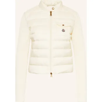 Moncler Dámská Péřová Bunda Ze Směsi Materiálů, režná, 34
