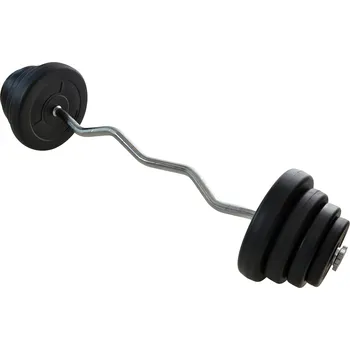 Nakládací činka EZ s cementovými kotouči - 42,5 kg