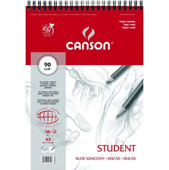 Blok na skici A3 Canson