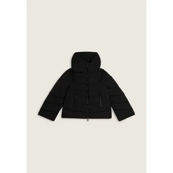 Dámské kalhoty Dámská Freddy zimní bunda v černé barvě, zvonové rukávy Vybraná velikost: XS