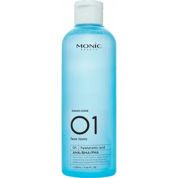 Monic Beauty Hydratační tonikum s kyselinou hyaluronovou AHA/BHA/PHA 250 ml