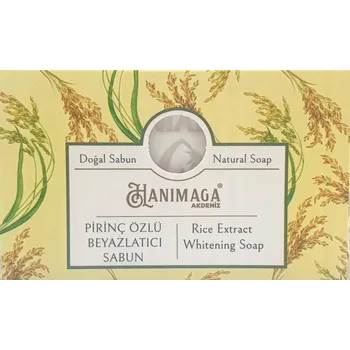 Mýdlo HANIMAGA Akdeniz Přírodní mýdlo s extraktem z rýže 100g.