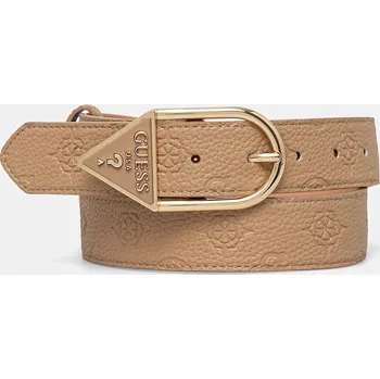 Opasek Pásek Guess CRESIDIA dámský, béžová barva, BW9223 P5235 BW9223.P5235 80X, vel. L