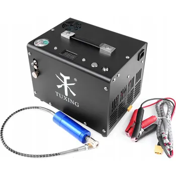 Kompresor Bezolejový kompresor TUXING 12V 300 bar 4500 PSI