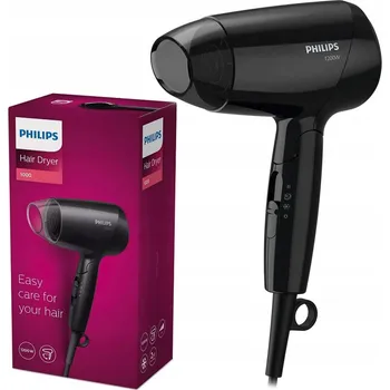 Péče o vlasy Cestovní fén na vlasy Philips kompaktní 1200 W, 3 teploty