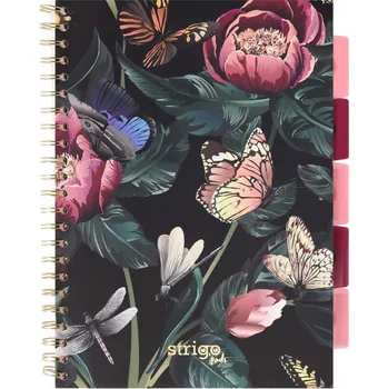 Sešit A4 s mřížkou Strigo, 100 listů