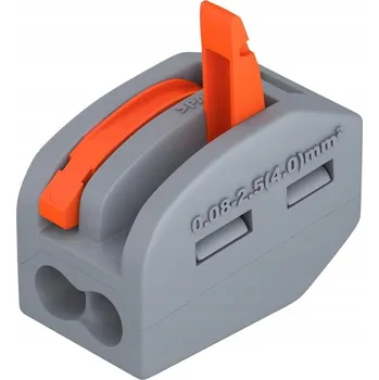 Elektrický konektor Rychlospojka LedCorn 0,08-2,5 mm² / 2, 1 ks