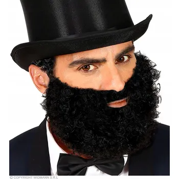 Karnevalový doplněk Widmann sada černá 20., 30., 40. léta