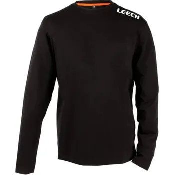 Pánské tričko Tričko Leech Long Sleeve Black - L