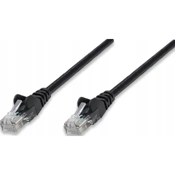 Síťový kabel Patchcord Intellinet U/UTP 5e RJ45 / RJ45 0,5 m černý