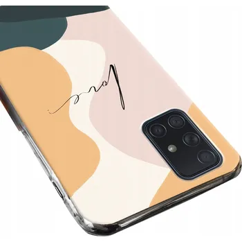 Pouzdro na mobilní telefon Zadní Kryt Caseline pro Samsung Galaxy A71 bezbarvý