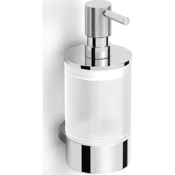 Dávkovač mýdla Ruční dávkovač mýdla nástěnný Stella 250 ml stříbrný