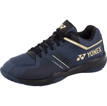 Pánská sálová obuv Pánská sálová obuv Yonex Strider Flow Wide Navy/Gold EUR 44,5